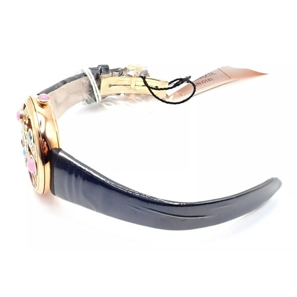 Bulgari Mediterranian Eden 18k Rose Gold Diamond Color Stone MOP Watch Box Paper - Picture 10 of 15